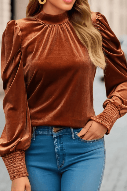 blusa feminina inverno, busa feminina renda, blusas femininas, blusa feminina cola alta, blusa feminina chique, blusa feminina elegante, blua feminina mnag bufante, blusa maga bufante