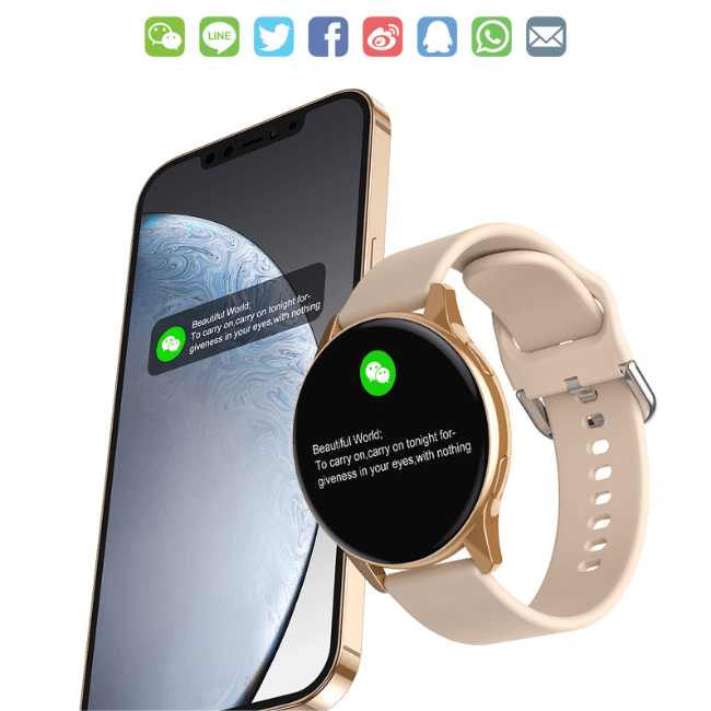 Relógio Digital Feminino Redondo - Smartwatch 2022