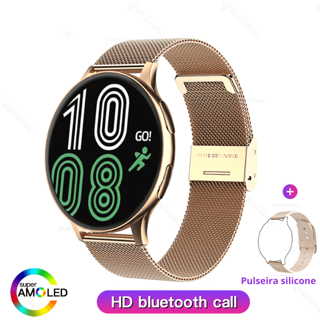 Relógio Digital Feminino Redondo - Smartwatch 2022